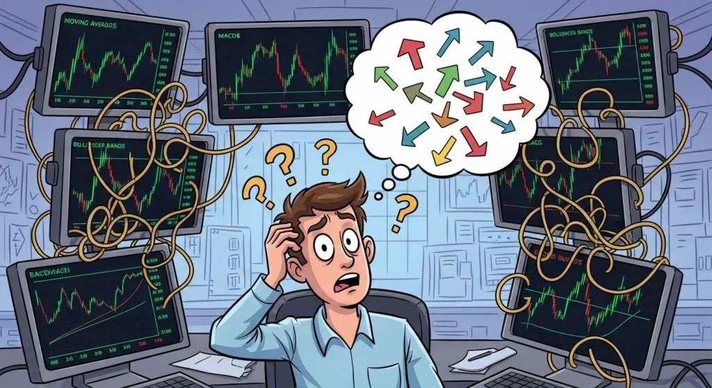 Using Too Many Indicators in Forex trading
